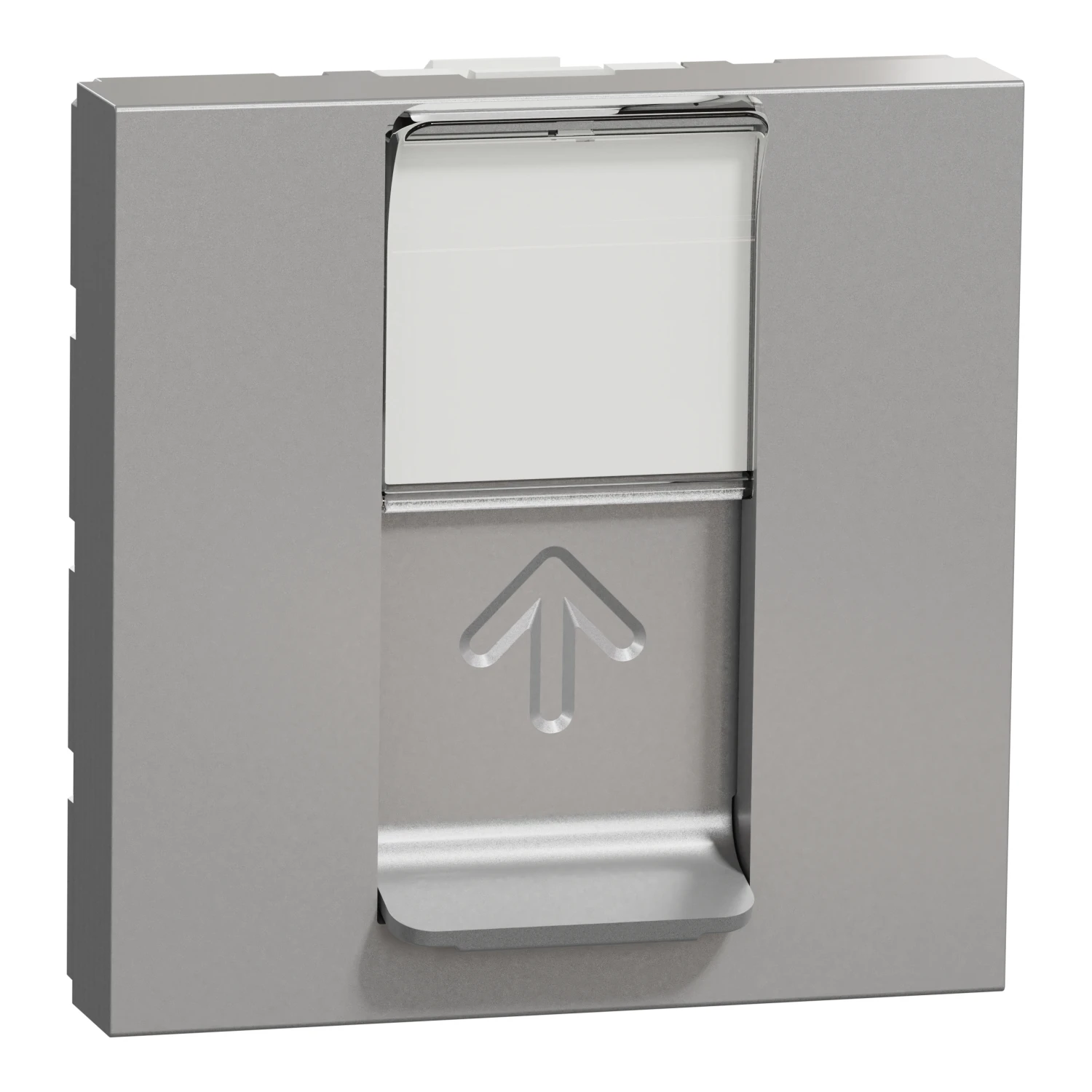Prise RJ45 Cat.6 FTP New Unica NU341930 — aluminium