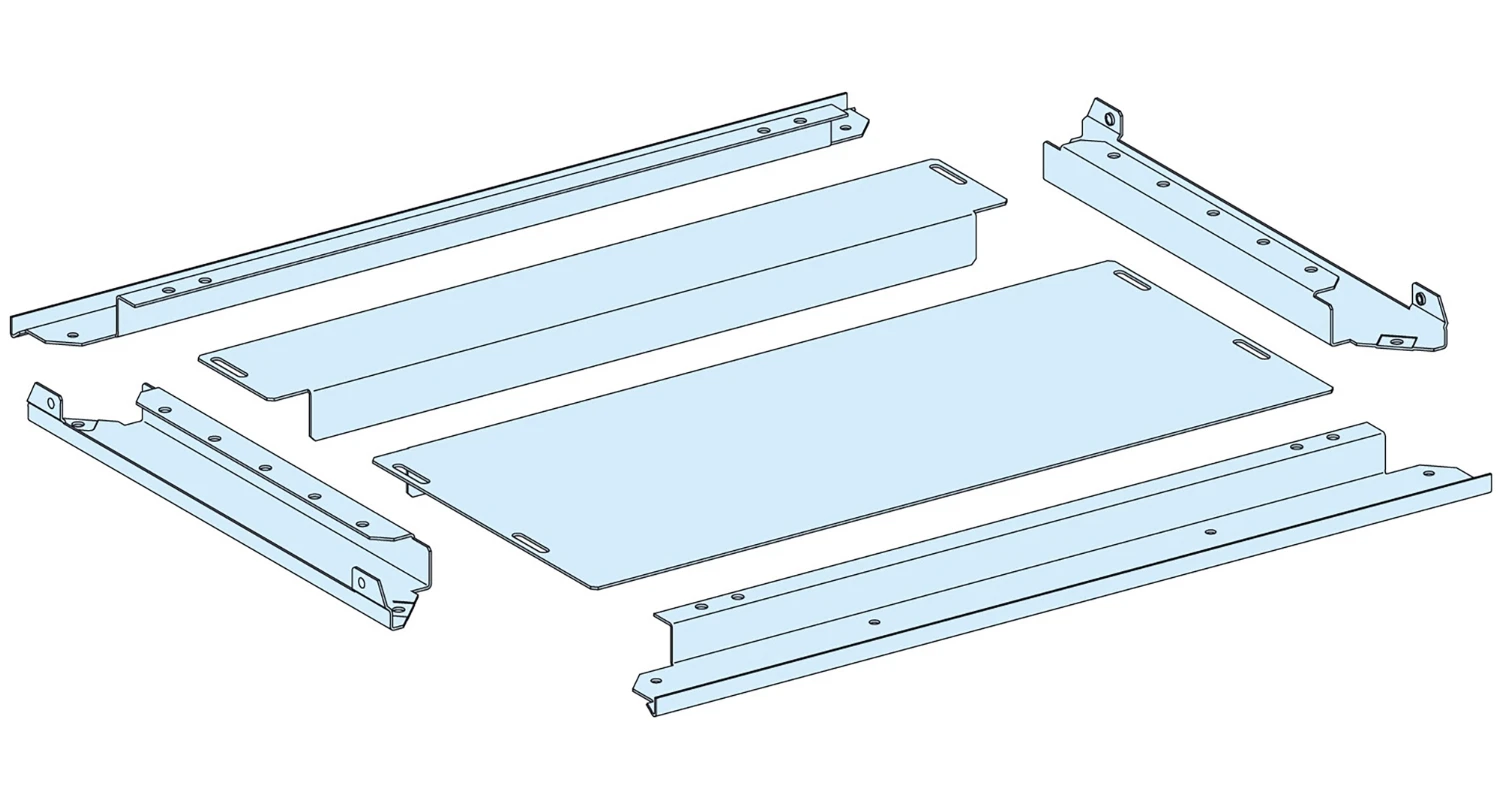 PrismaSeT P gland plate — LVS08698 — Schneider Electric