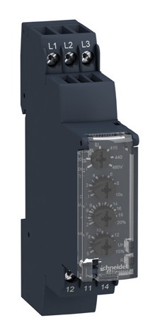 Three-phase voltage monitoring relay RM17UB310 — 208…480 V AC (L-L)