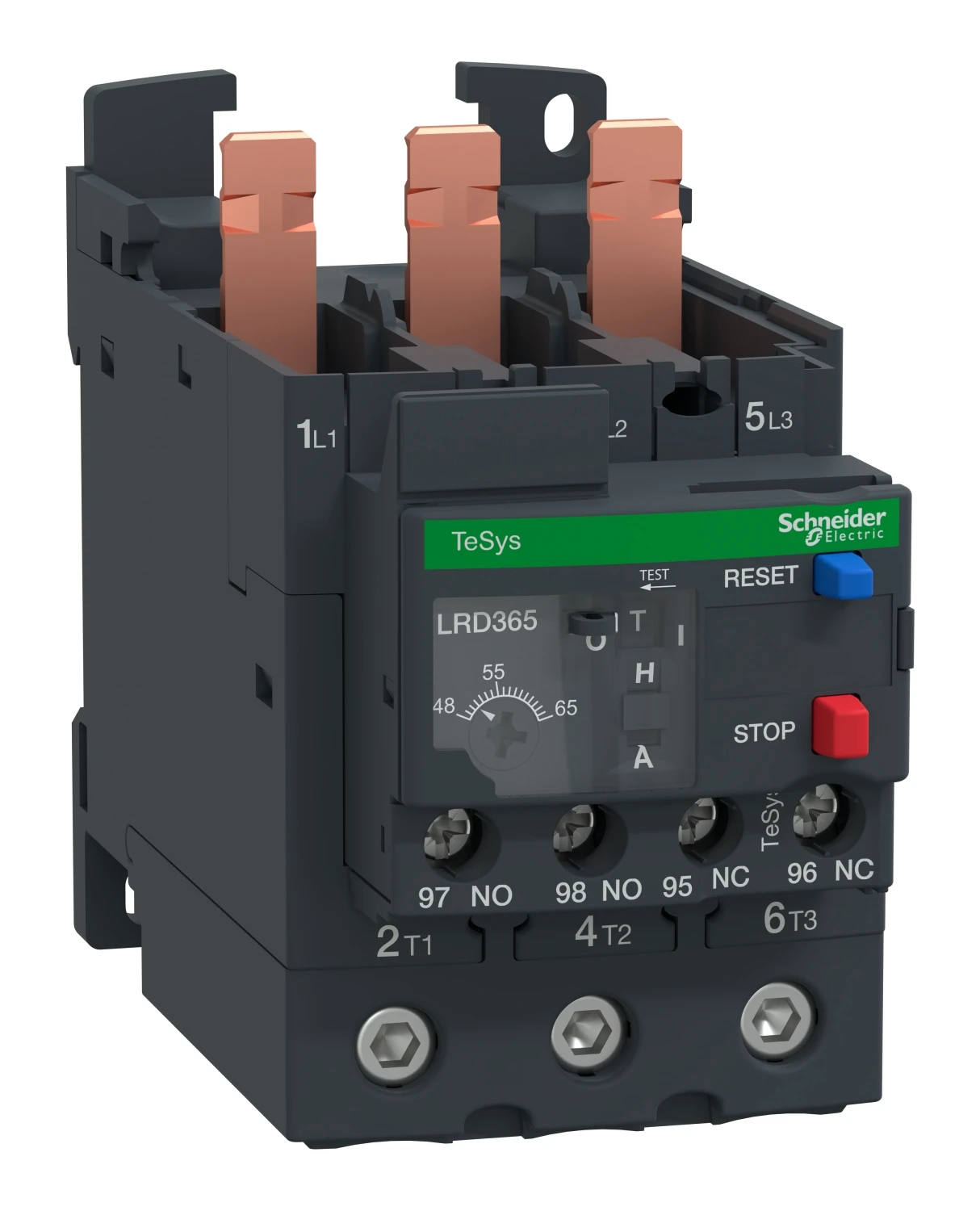 Relais thermique TeSys Deca LRD LRD365 — 48 à 65 A, classe 10A — Schneider Electric