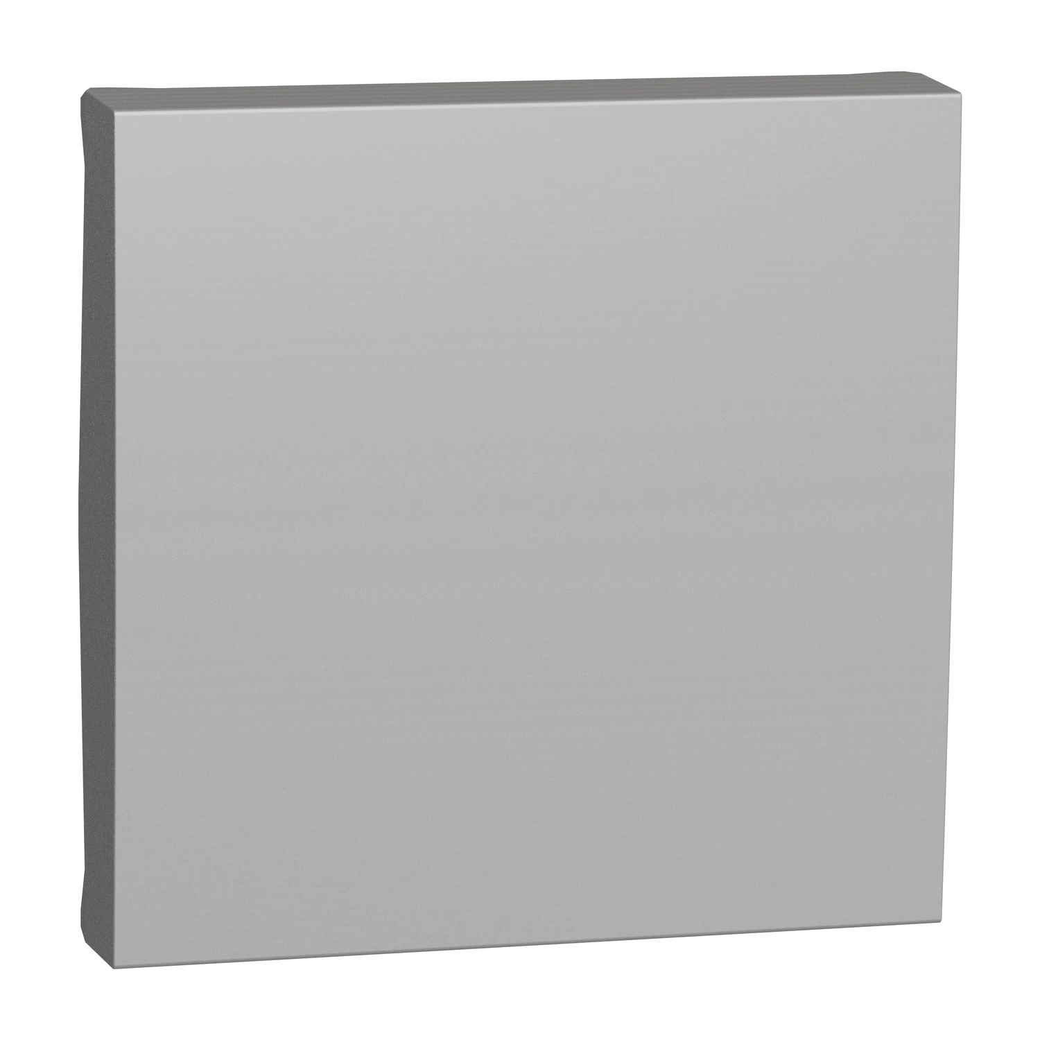 New Unica NU920030 rocker without symbol — aluminium — Schneider Electric