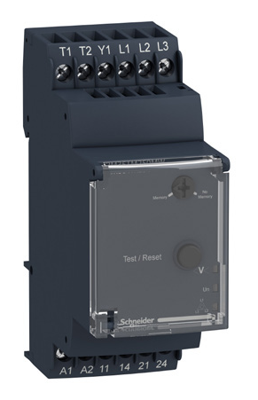 Motor supply and temperature monitoring relay RM35TM250MW — 208…480 V AC