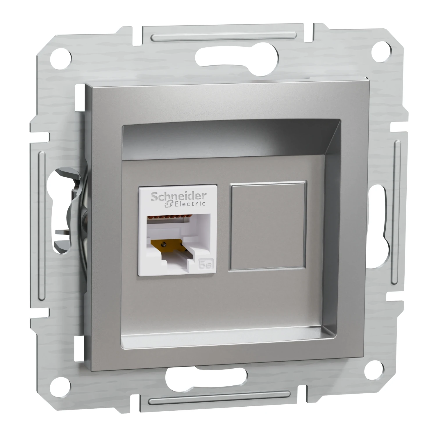 Prise RJ45 Asfora EPH4300161 — aluminium