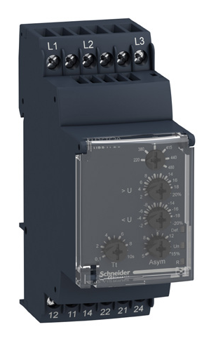 Three-phase monitoring relay RM35TF30 — 220…480 V AC