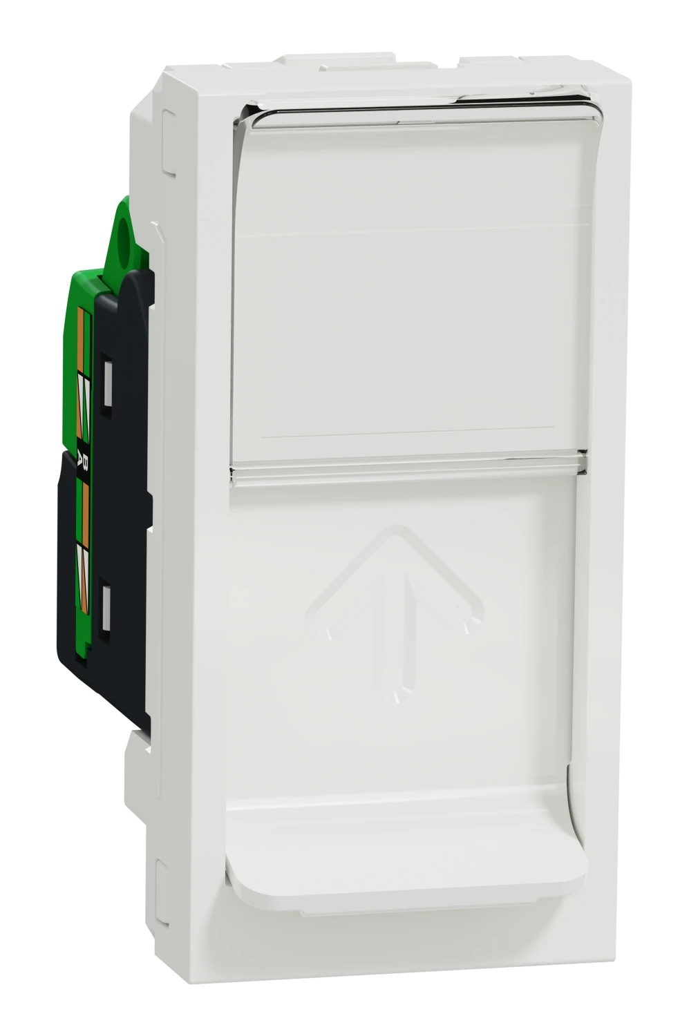 Prise RJ45 Cat.6 UTP New Unica NU341418 — blanc