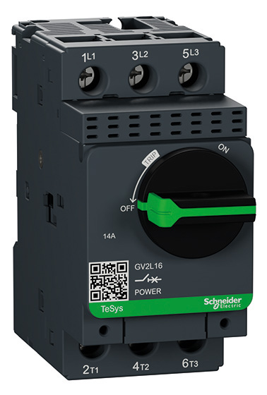 Disjoncteur moteur TeSys GV2L04 — 0,63 A — Schneider Electric