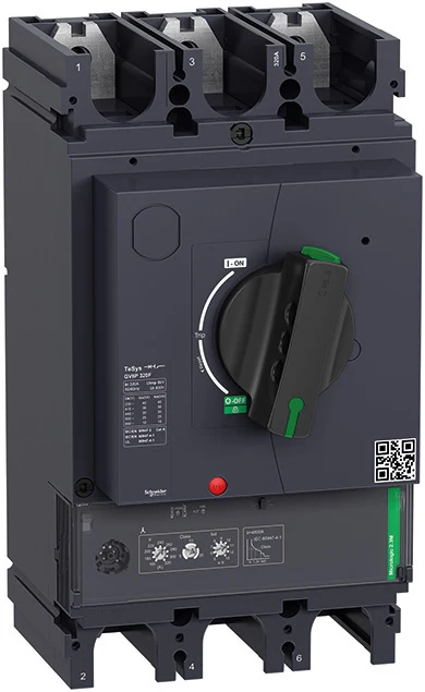 TeSys GV6P320F motor circuit breaker — 160 to 320 A