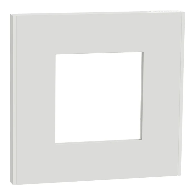 Plaque de finition New Unica NU600218 — blanc