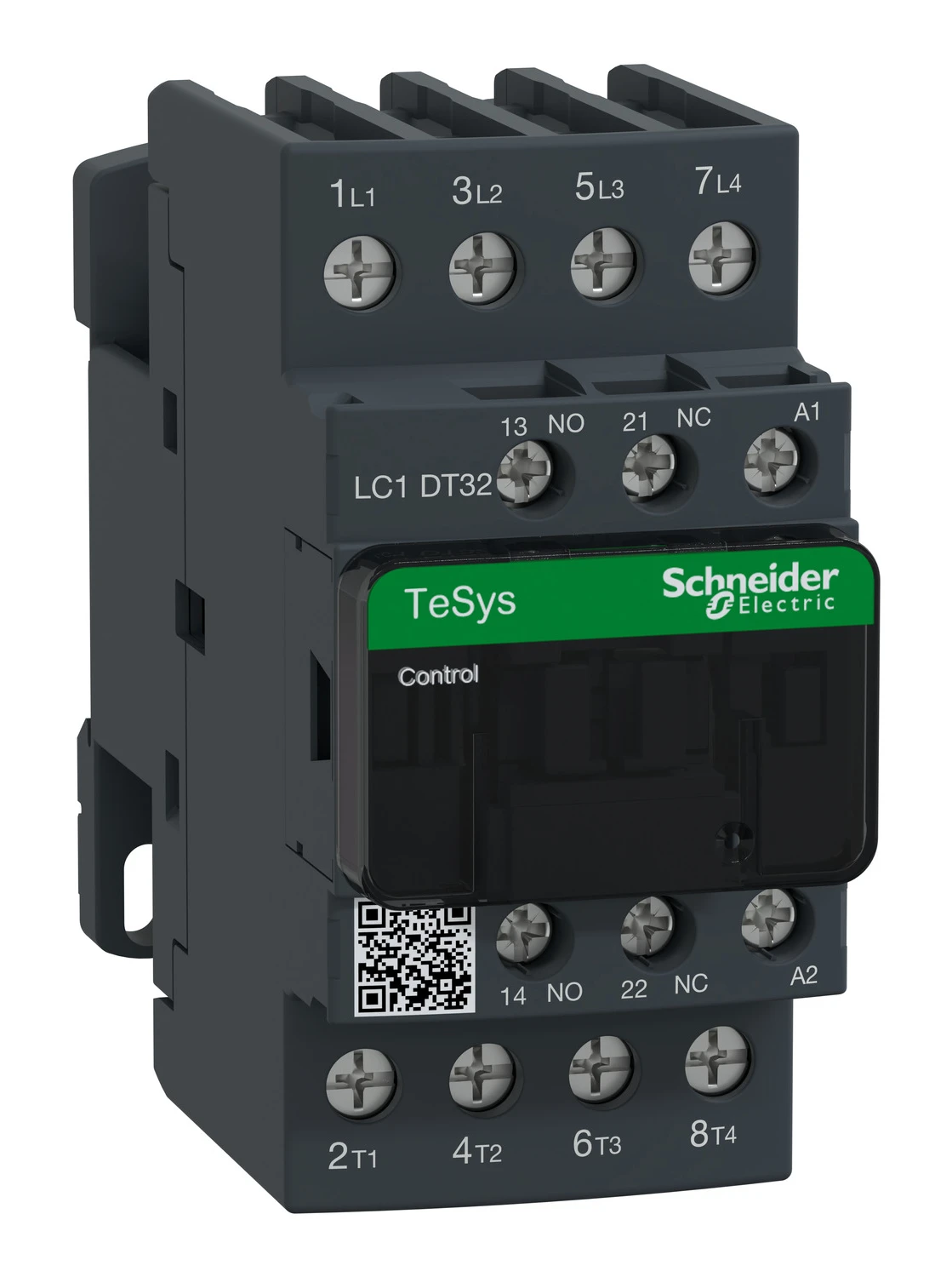 Contacteur TeSys Deca LC1DT32B7 — 4P, 32 A AC-1, commande 24 V CA, 50/60 Hz