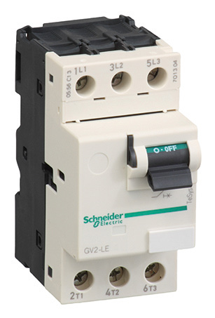 TeSys GV2LE03 motor circuit breaker — 0.4 A