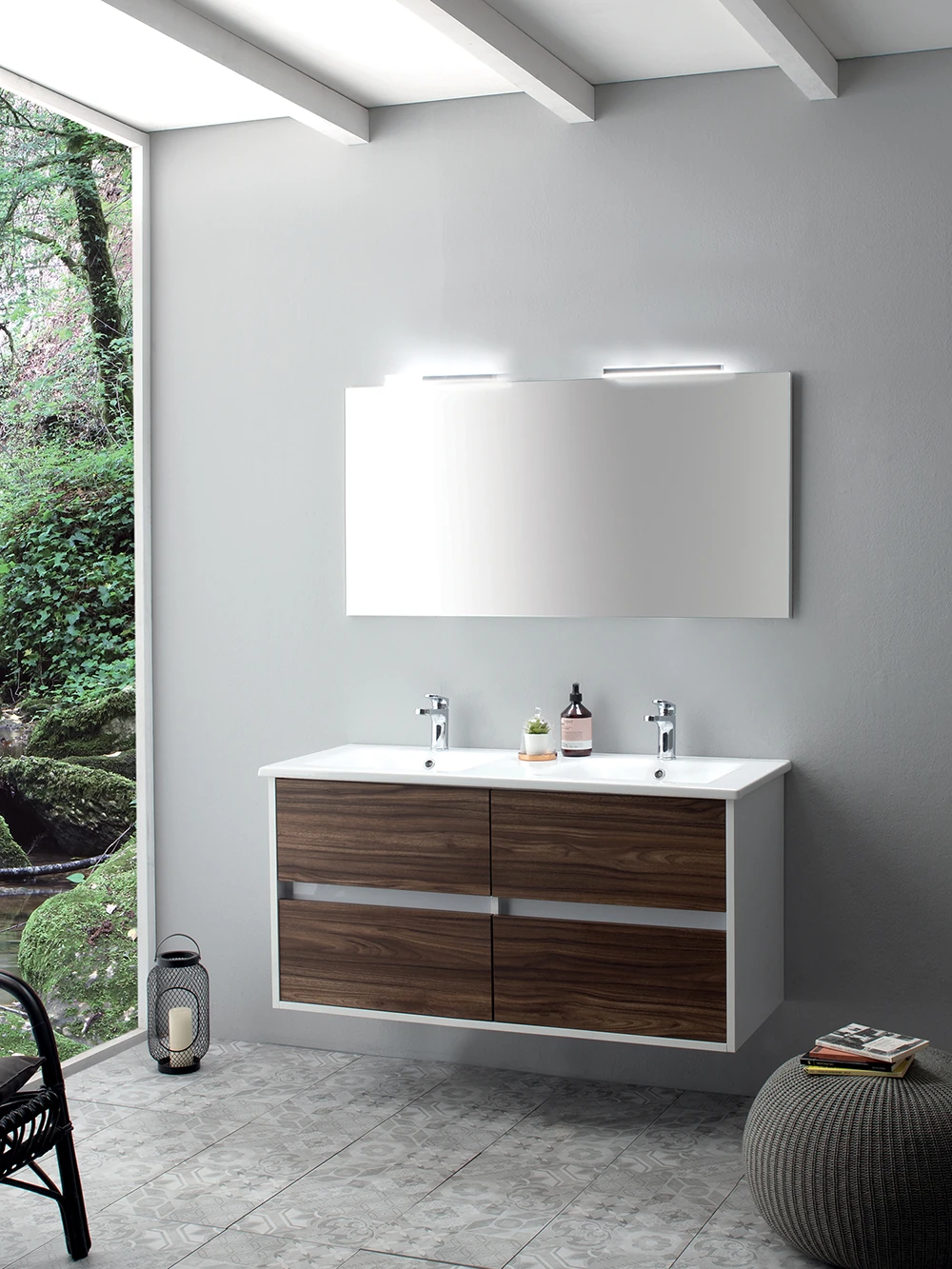 Meuble de salle de bains Spazio SANIMEUBLE