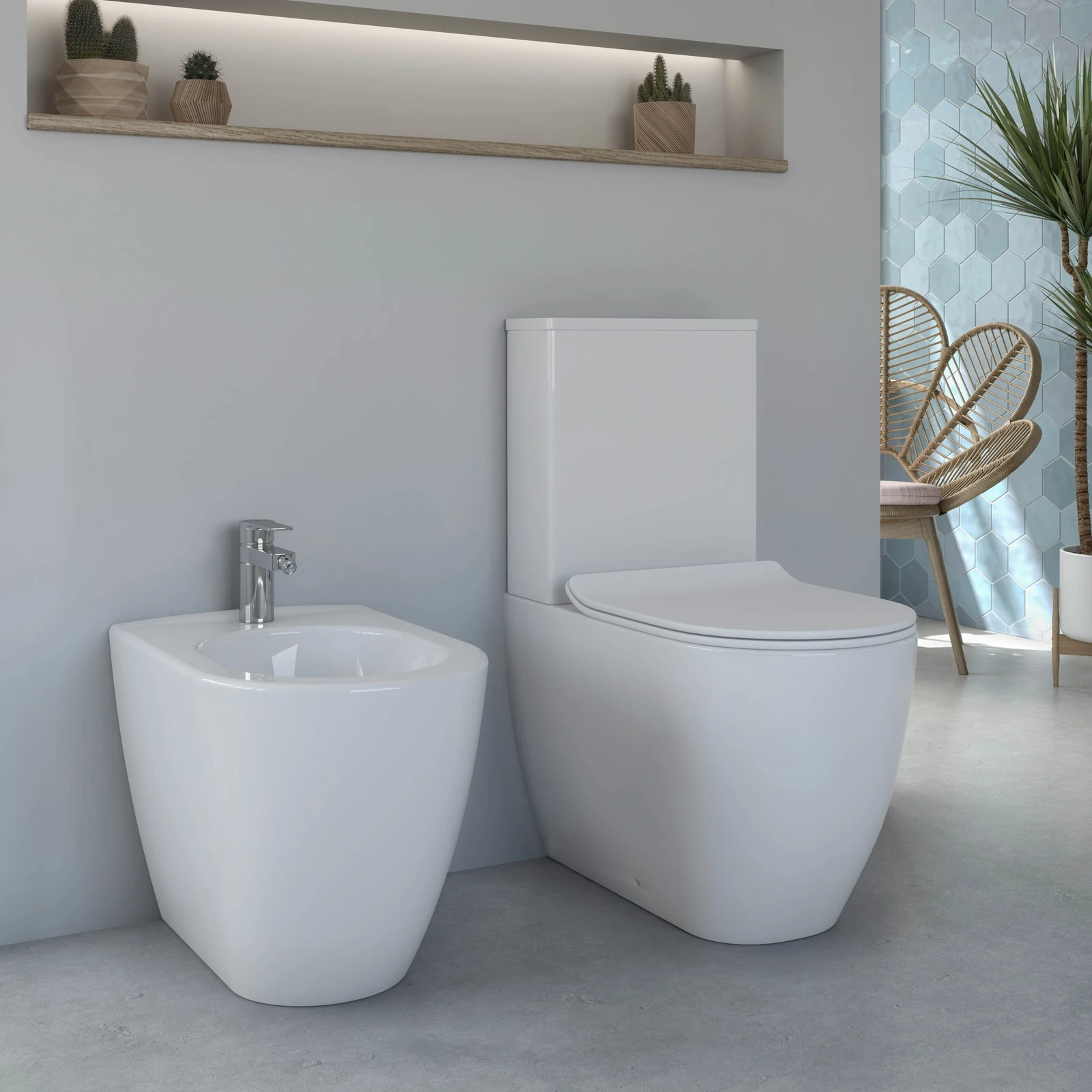 WC monobloc Amsterdam SANIMED