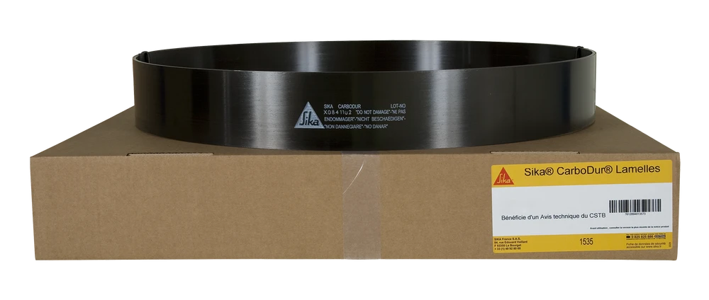 Sika® CarboDur® S — Carbon plates for structural strengthening