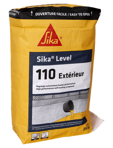 Sika® Level-110 Exterieur — Self-levelling compound for indoor and outdoor floors