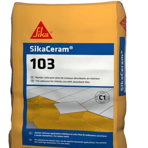 SikaCeram®-103 TN — C1 cementitious adhesive for interior tiling
