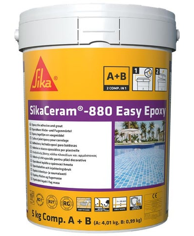 SikaCeram®-880 Easy Epoxy — Epoxy tile adhesive and grout