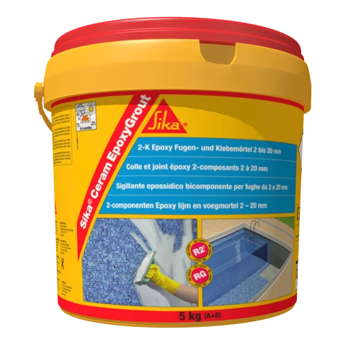 SikaCeram® EpoxyGrout — Epoxy tile grout for 2–20 mm joints