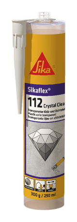 Sikaflex®-112 Crystal Clear — Transparent multipurpose adhesive sealant