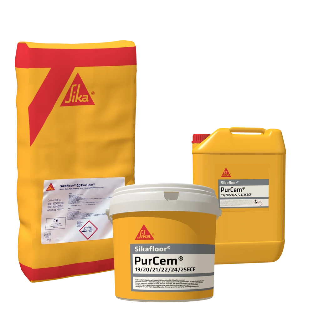 Sikafloor®-20 PurCem® — Polyurethane-cement mortar for demanding floors