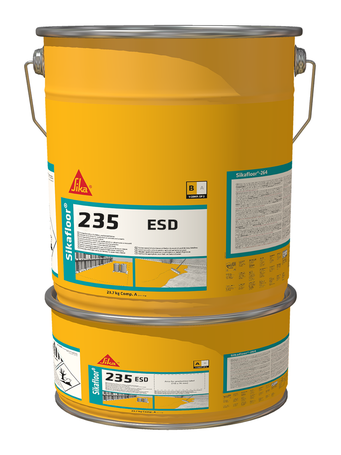 Sikafloor®-235 ESD — Dissipative epoxy resin for static-sensitive floors