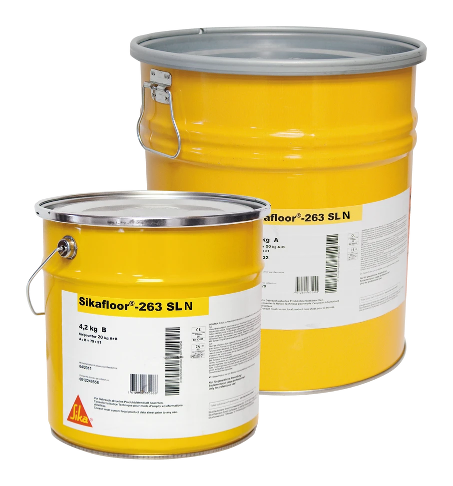 Sikafloor®-263 SL N — Self-smoothing epoxy resin for professional floors