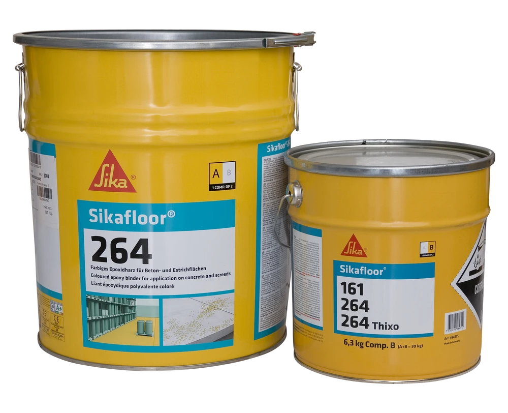 Sikafloor®-264 — Coloured epoxy resin for floor protection
