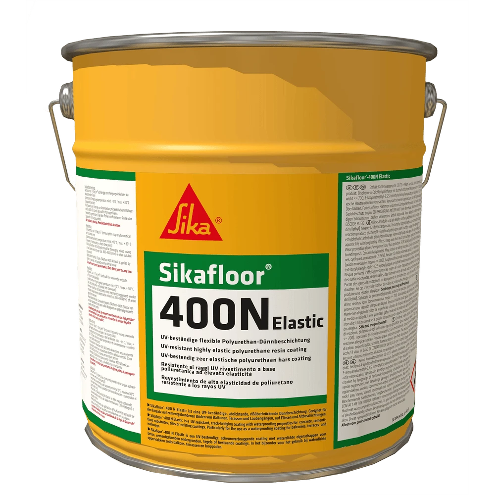 Sikafloor®-400 N Elastic — Elastic polyurethane coating for outdoor floors