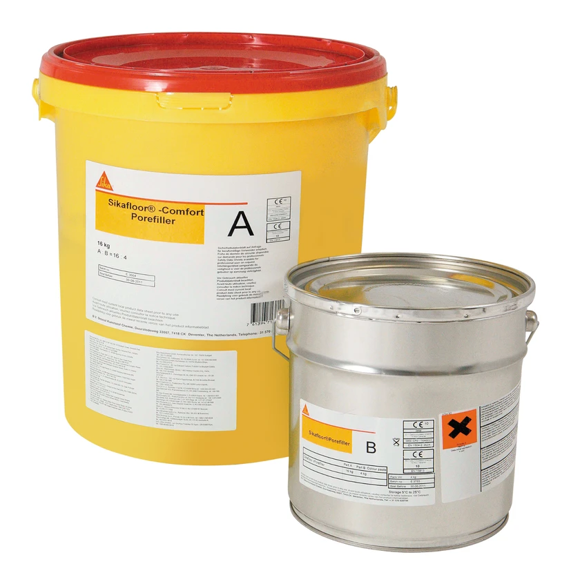 Sikafloor® Comfort Porefiller — Pore filler for acoustic floor mats