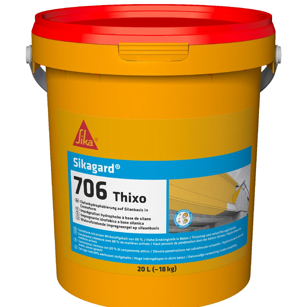 Sikagard®-706 Thixo — Cream-form hydrophobic impregnation for concrete
