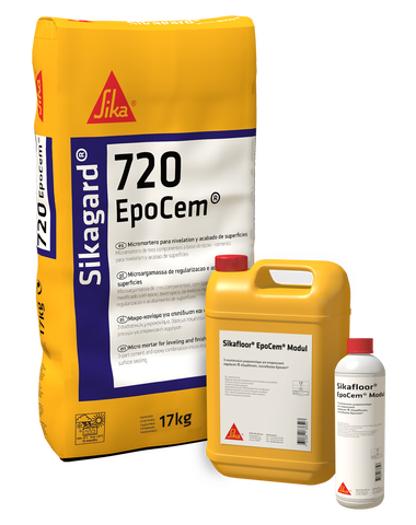 Sikagard®-720 EpoCem® — Epoxy-cement resurfacing micromortar