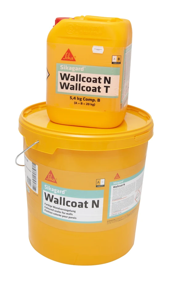 Sikagard® WallCoat N — Water-based epoxy coating for interior walls