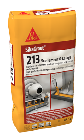 SikaGrout®-213 Scellement & calage — Shrinkage-compensated mortar for anchoring and bedding