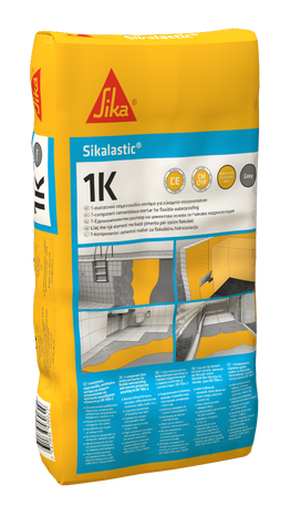 Sikalastic®-1K — Flexible waterproofing mortar beneath tiles