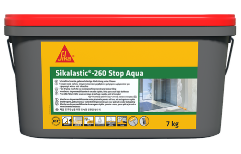 Sikalastic®-260 Stop Aqua — Ready-to-use waterproofing resin for wet rooms