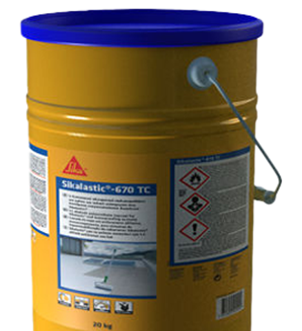 Sikalastic®-670 TC — UV-resistant aliphatic roof finishing coat