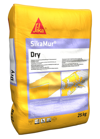 SikaMur® Dry — Dehumidifying mortar for masonry