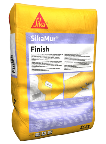 SikaMur® Finish — Breathable lime-based finishing render