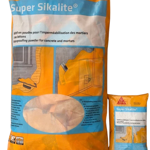 Super Sikalite® — Powder waterproofer for concrete and mortar