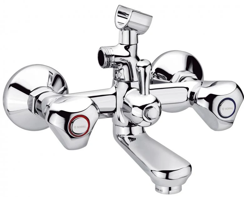 Two-handle bath and shower mixer Tozeur — SOPAL 0449A04