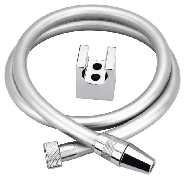 Hygiene spray hose silver Zarzis 1M — SOPAL 4459A00