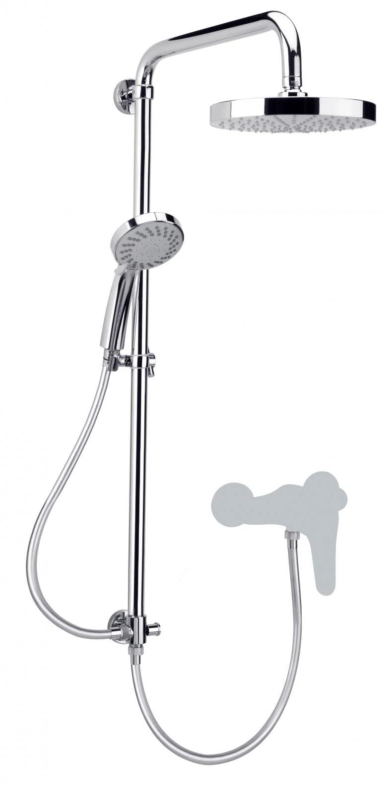 Colonne de douche avec inverseur Sousse — SOPAL 1089A04