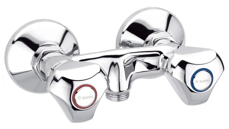 Two-handle hygiene mixer Tozeur — SOPAL 0453A04