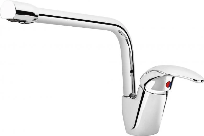 Kitchen sink mixer with swan-neck spout Kerkennah — SOPAL 06CLA04
