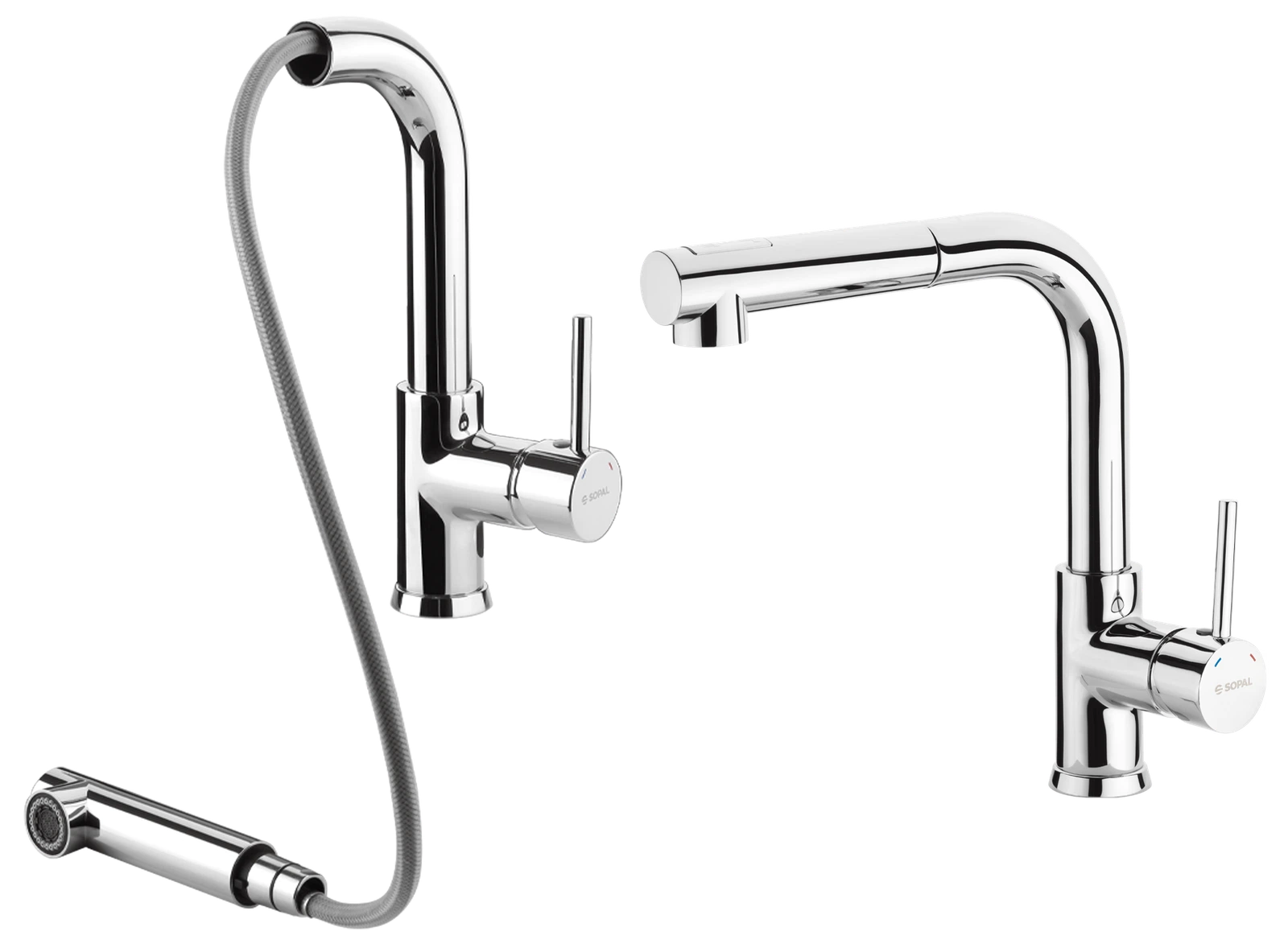 Kitchen sink mixer pull-out Bizerte — SOPAL 06DKA04