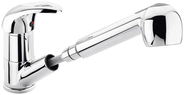 Kitchen sink mixer with pull-out spray Djerba — SOPAL 0604A04