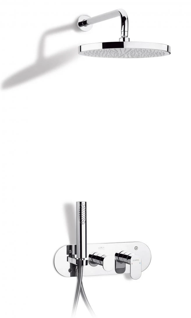 Shower mixer kit concealed with diverter Sfax — SOPAL 06CEA04