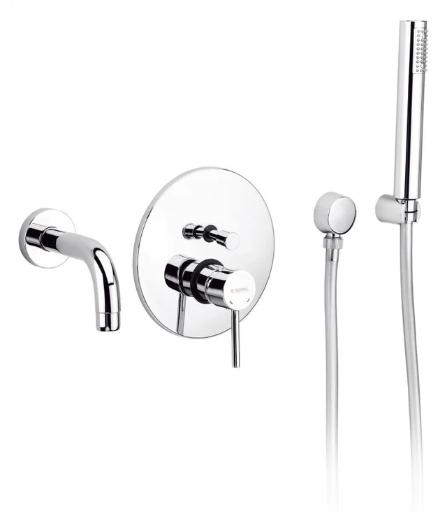 Bath and shower mixer concealed Bizerte — SOPAL 06B2A04