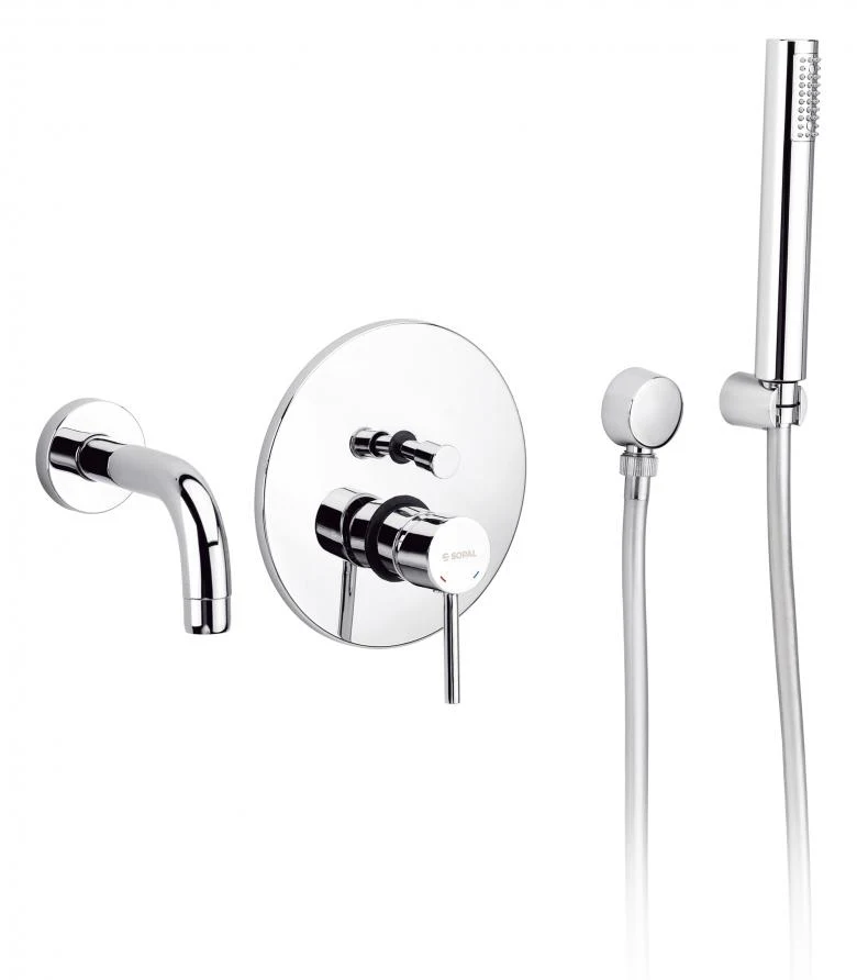 Bath and shower mixer concealed Bizerte — SOPAL 06B2A04