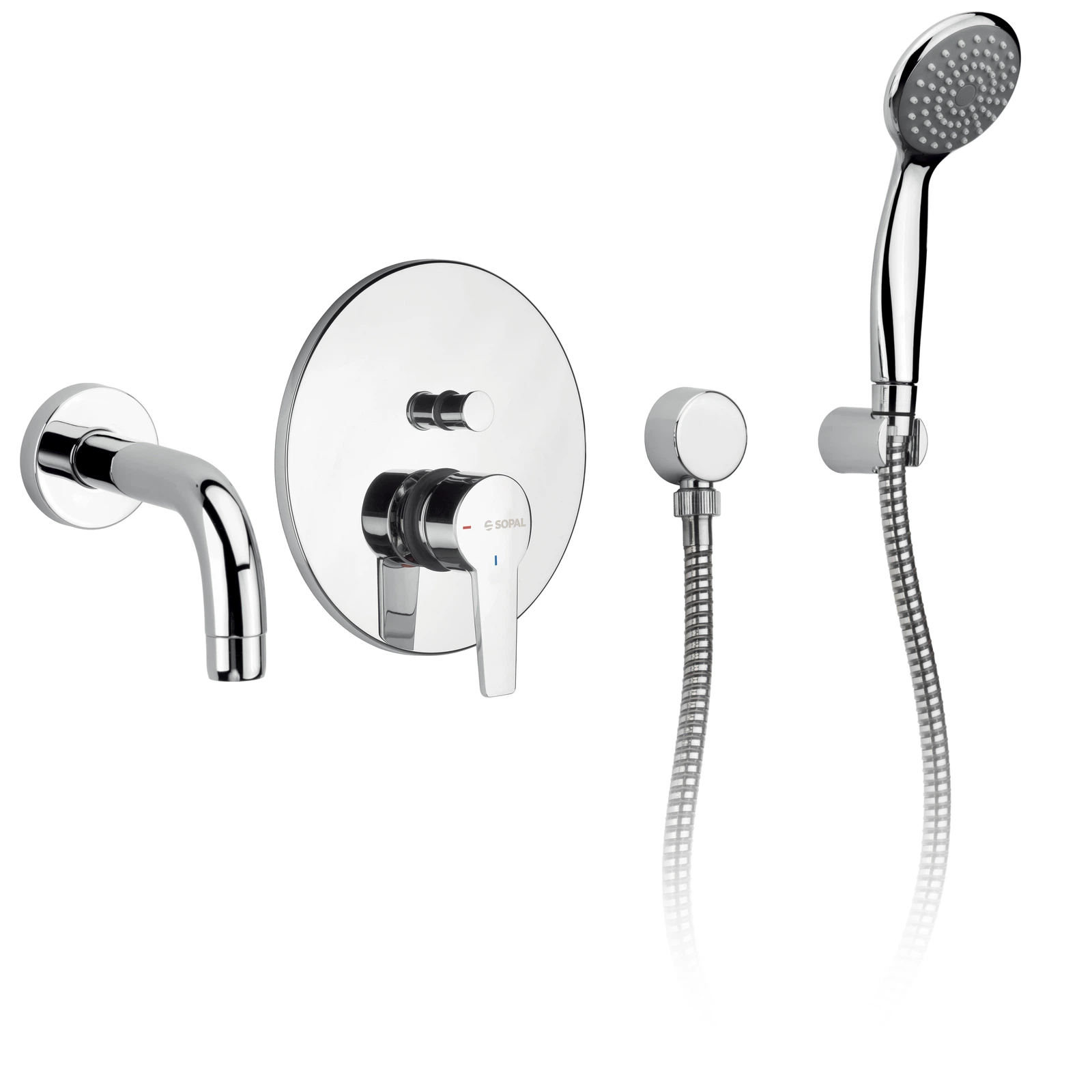 Bath and shower mixer concealed Douz — SOPAL 06DGA04