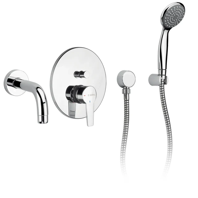 Bath and shower mixer concealed Douz — SOPAL 06DGA04